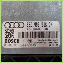 Centralina Motore Iniezione ECU BOSCH 0281012113 AUDI A4 8E 03G906016GN BLB