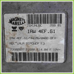 Centralina Motore Iniezione ECU MAGNETI MARELLI IAW4EF.G1 FIAT MULTIPLA 1F 73502897 182B6000