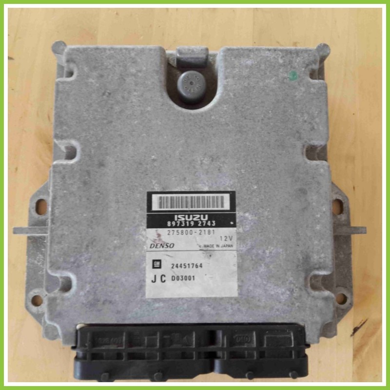 Centralina Motore Iniezione ECU DENSO 275800-2181 OPEL SIGNUM Z03 24451764 Y30DT