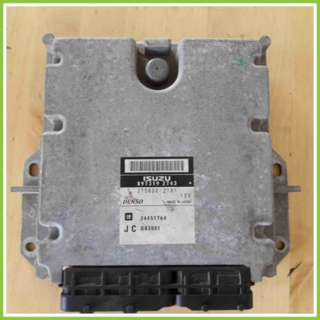 Centralina Motore Iniezione ECU DENSO 275800-2181 OPEL SIGNUM Z03 3.0 V6 CDTI 24451764 Diesel 2003 2005