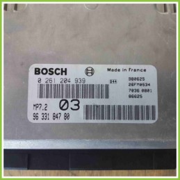 Centralina Motore Iniezione ECU BOSCH 0261204939 CITROEN XSARA 9633184780 NFZ
