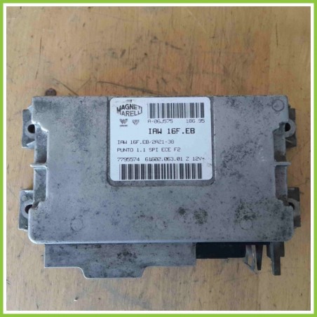 Centralina Motore Iniezione ECU MAGNETI MARELLI IAW16F.EB FIAT PUNTO 1a Serie 55 SX 7795574 Benzina 1993 1999