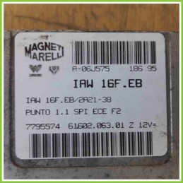 Centralina Motore Iniezione ECU MAGNETI MARELLI IAW16F.EB FIAT PUNTO 1a Serie 7795574 176B2000