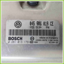 Centralina Motore Iniezione ECU BOSCH 0281013179 SKODA FABIA -54 045906016CE BNM