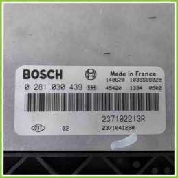 Centralina Motore Iniezione ECU BOSCH 0281030439 RENAULT CLIO 4a Serie 237102213R K9KC6