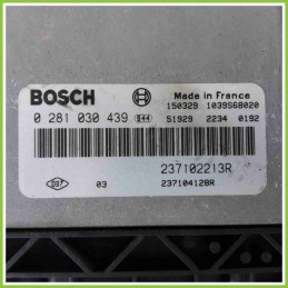 Centralina Motore Iniezione ECU BOSCH 0281030438 RENAULT CLIO 4a Serie 237102213R K9KC6
