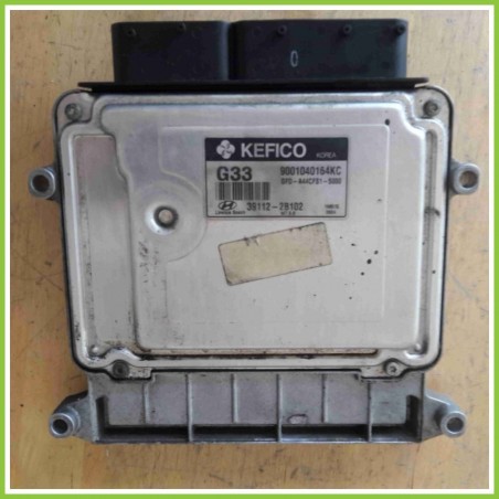 Centralina Motore Iniezione ECU KEFICO/BOSCH 9001040164KC HYUNDAI i30 1.4 16V 39112-2B102 Benzina 2007
