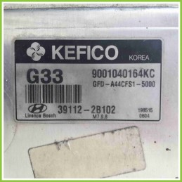 Centralina Motore Iniezione ECU KEFICO 9001040164KC HYUNDAI i30 39112-2B102 G4FA