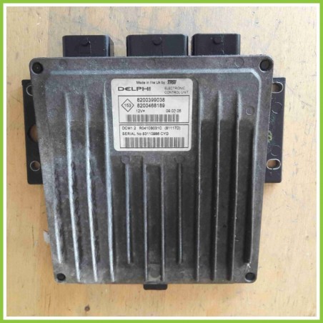 Centralina Motore Iniezione ECU DELPHI DCM1.2 RENAULT MODUS 1a Serie 1.5 DCI 8200399038 Diesel 2004 2008