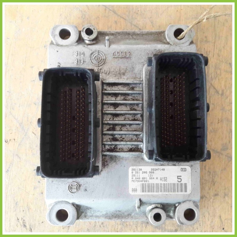 Centralina Motore Iniezione ECU BOSCH 0261206980 FIAT PUNTO 1N/1P 46001964 188A5000