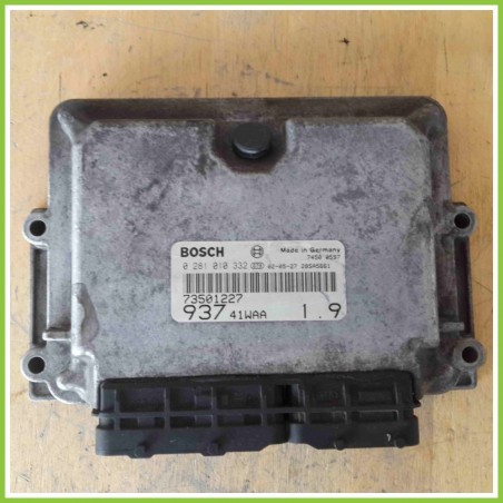 Centralina Motore Iniezione ECU BOSCH 0281010332 ALFA ROMEO 147 W8 1.9 JTD 85kw 73501224 2000 2006