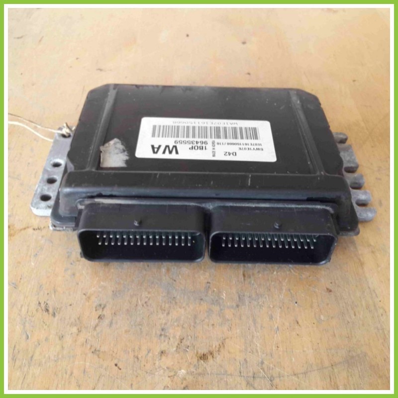 Centralina Motore Iniezione ECU CHEVROLET 5WY1E07E CHEVROLET (DAEWOO) KALOS T200 WA1BOP96435559 B12S1
