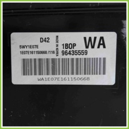 Centralina Motore Iniezione ECU CHEVROLET 5WY1E07E CHEVROLET (DAEWOO) KALOS T200 WA1BOP96435559 B12S1