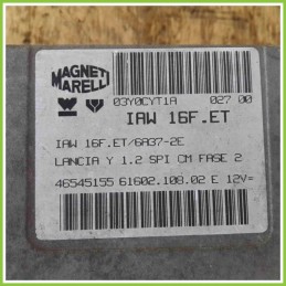 Centralina Motore Iniezione ECU MAGNETI MARELLI IAW16F.ET LANCIA Y 46545155 840A3000