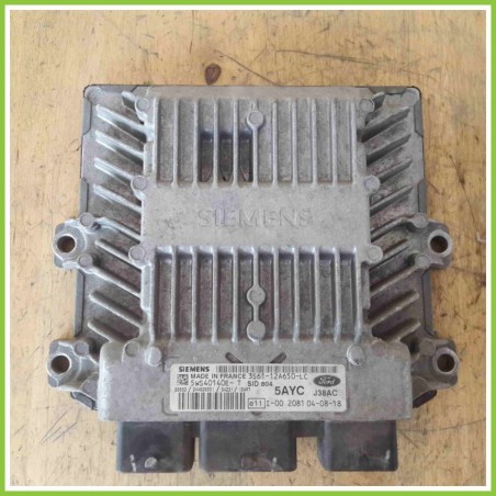 Centralina Motore Iniezione ECU SIEMENS 5WS40140E-T FORD FUSION CBK 1.4 50kw 3S61-12A650-LB 2002 2011