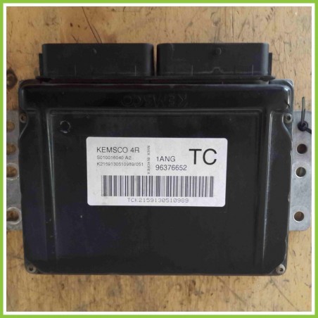 Centralina Motore Iniezione ECU KEMSCO S010016040-A2 CHEVROLET (DAEWOO) KALOS T200 1.2 53kw 96376652 2002 2005