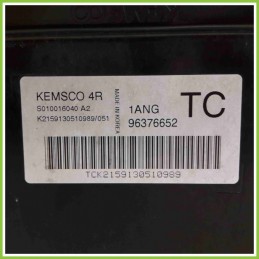 Centralina Motore Iniezione ECU KEMSCO S010016040A2 CHEVROLET (DAEWOO) KALOS T200 96376652 B12S1