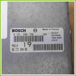 Centralina Motore Iniezione ECU BOSCH 0261200780 PEUGEOT 106 9617150080 CDZ