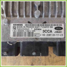 Centralina Motore Iniezione ECU SIEMENS 5WS40404A-T FORD FUSION CBK 6S61-12A650-FH F6JB