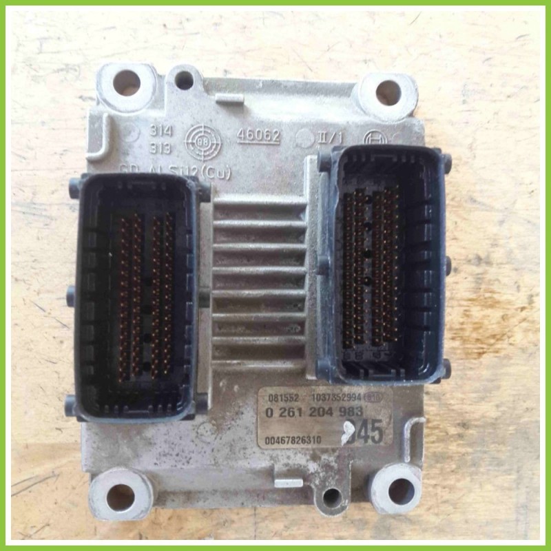Centralina Motore Iniezione ECU BOSCH 0261204983 FIAT PUNTO 1N/1P 467826310 188A5000