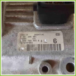 Centralina Motore Iniezione ECU BOSCH 0261206981 FIAT PUNTO 1N/1P 46769403 188A5000