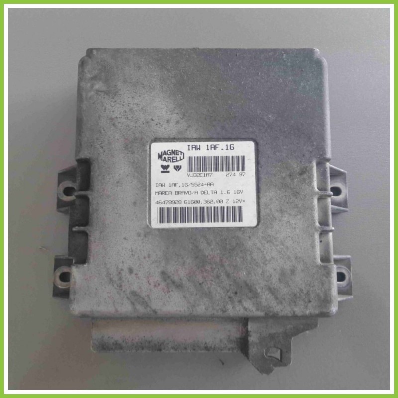 Centralina Motore Iniezione ECU MAGNETI MARELLI IAW1AF.16 FIAT BRAVO 1U 46478928 182A4000