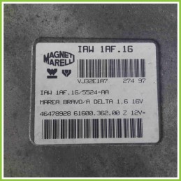 Centralina Motore Iniezione ECU MAGNETI MARELLI IAW1AF.16 FIAT BRAVO 1U 46478928 182A4000