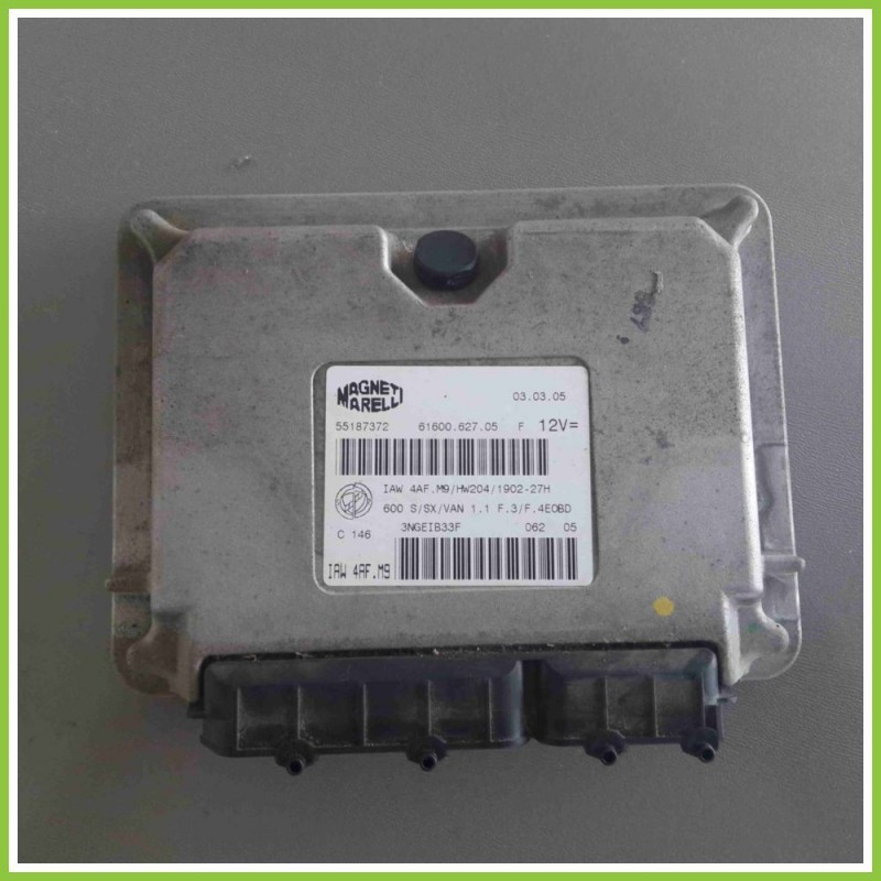 Centralina Motore Iniezione ECU MAGNETI MARELLI IAW4AF.M9 FIAT SEICENTO 1E 55187372 187A1000