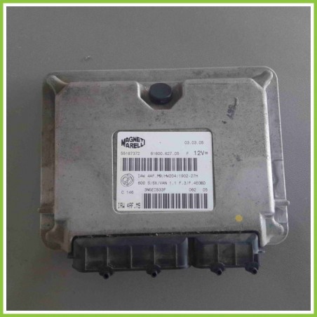 Centralina Motore Iniezione ECU MAGNETI MARELLI IAW4AF.M9 FIAT SEICENTO 1E 1.1 ACTIVE 55187372 Benzina 1998 2005