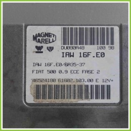 Centralina Motore Iniezione ECU MAGNETI MARELLI IAW16F.E0 FIAT CINQUECENTO NM 46524180 1170A1046
