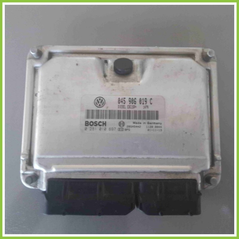 Centralina Motore Iniezione ECU BOSCH 0281010697 VOLKSWAGEN POLO 9N 045906019C AMF