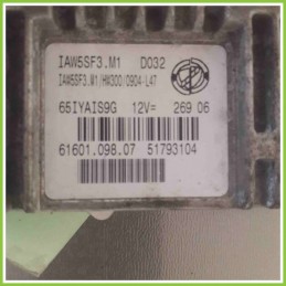 Centralina Motore Iniezione ECU MAGNETI MARELLI IAW5SF3.M1 FIAT GRANDE PUNTO 2Y 51793104 199A4000