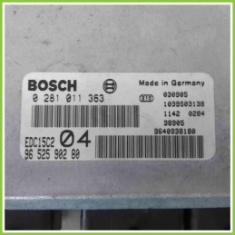 Centralina Motore Iniezione ECU BOSCH 0281011363 LANCIA PHEDRA TC 9652590280 4HW