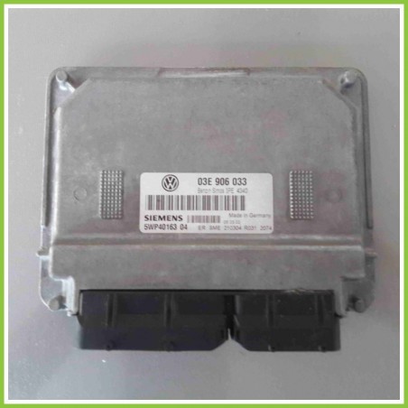 Centralina Motore Iniezione ECU SIEMENS 5WP4016304 VOLKSWAGEN POLO 9N 1.2 12V 03E906033 Benzina 2001 2005