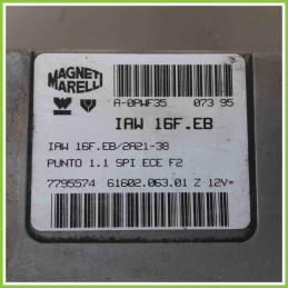 Centralina Motore Iniezione ECU MAGNETI MARELLI IAW16F.EB FIAT PUNTO 1a Serie 7795574