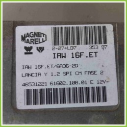 Centralina Motore Iniezione ECU MAGNETI MARELLI IAW16F.ET LANCIA Y 46531221 840A3000