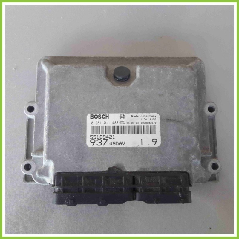 Centralina Motore Iniezione ECU BOSCH 0281011488 ALFA ROMEO 147 W8 55189421 937A2000