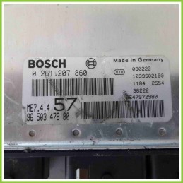 Centralina Motore Iniezione ECU BOSCH 0261207860 CITROEN C3 PLURIEL 9650347880 NFU