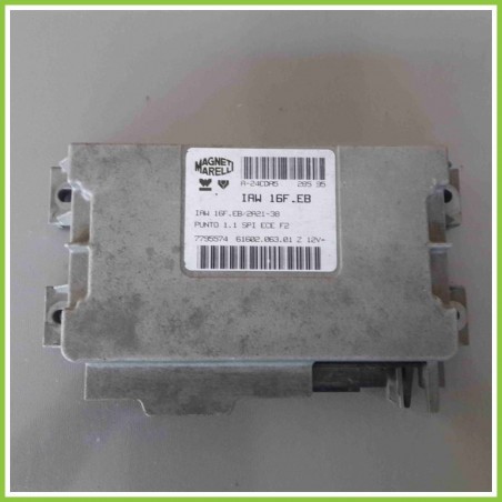 Centralina Motore Iniezione ECU MAGNETI MARELLI IAW16F.EB FIAT PUNTO 1a Serie 55 S 7795574 Benzina 1993 1999