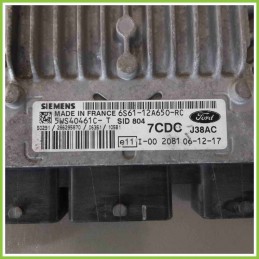 Centralina Motore Iniezione ECU SIEMENS 5WS40461C-T FORD FUSION CBK 6S61-12A650-RC