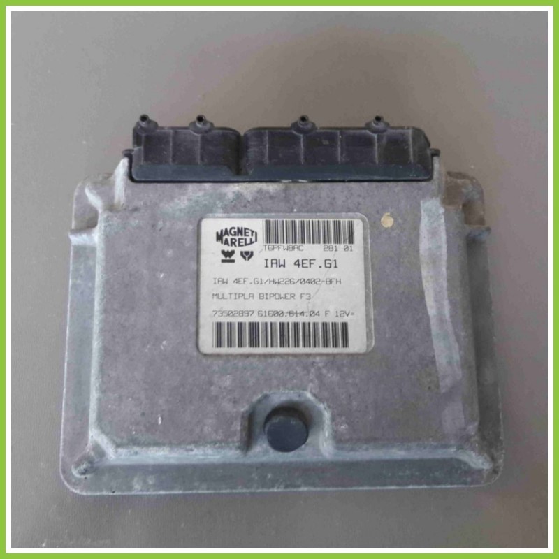 Centralina Motore Iniezione ECU MAGNETI MARELLI IAW4EF.G1 FIAT MULTIPLA 1F 73502897