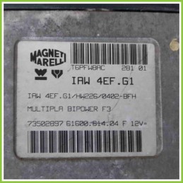 Centralina Motore Iniezione ECU MAGNETI MARELLI IAW4EF.G1 FIAT MULTIPLA 1F 73502897