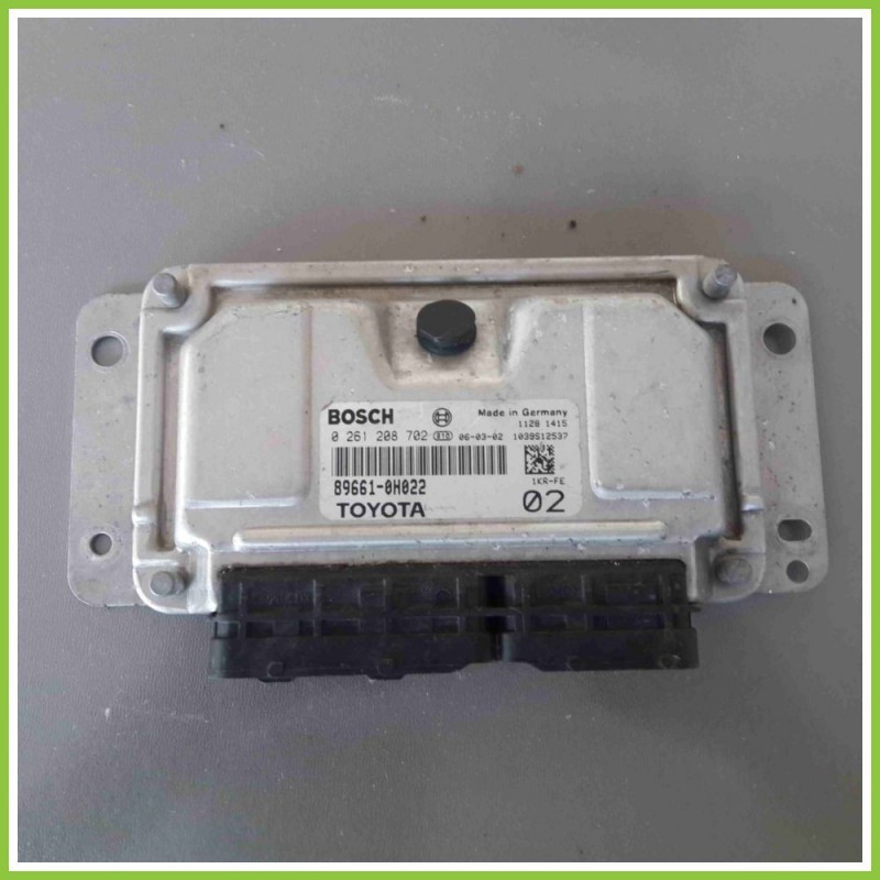 Centralina Motore Iniezione ECU BOSCH 0261208702 PEUGEOT 107 89661-0H022