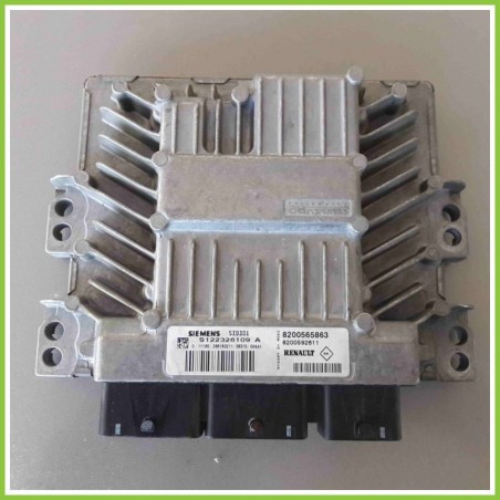 Centralina Motore Iniezione ECU SIEMENS S122326109A RENAULT MEGANE 2a Serie 1.5 DCI 8200565863 Diesel 2006