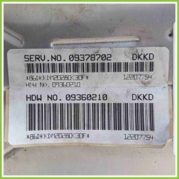 Centralina Motore Iniezione ECU DELCO 12207754 CHEVROLET TRANS SPORT CM200 9378702 LA1