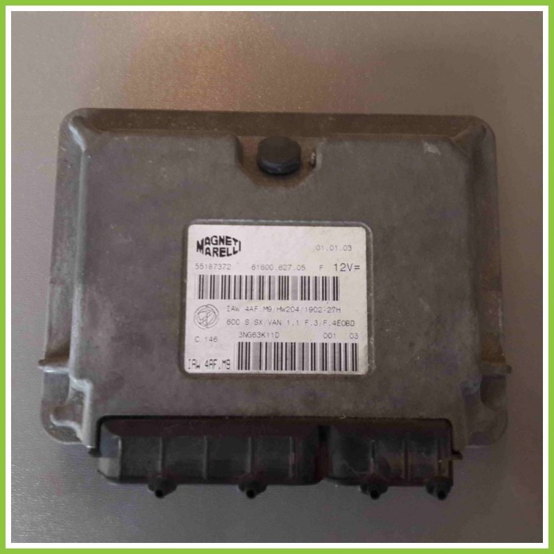 Centralina Motore Iniezione ECU MAGNETI MARELLI IAW4AF.M9 FIAT SEICENTO 1E 55187273 187A1000