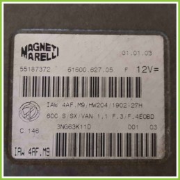 Centralina Motore Iniezione ECU MAGNETI MARELLI IAW4AF.M9 FIAT SEICENTO 1E 55187273 187A1000
