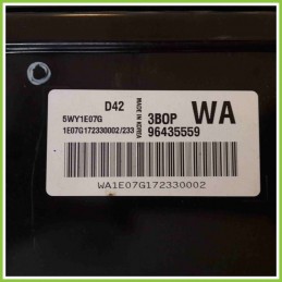 Centralina Motore Iniezione ECU DAEWOO 5WY1E07G CHEVROLET (DAEWOO) KALOS T200 96435559 B12S1