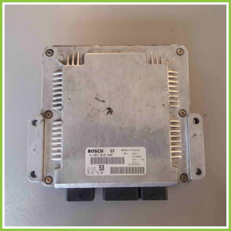 Centralina Motore Iniezione ECU BOSCH 0281010996 CITROEN XSARA PICASSO 9646772480 RHY