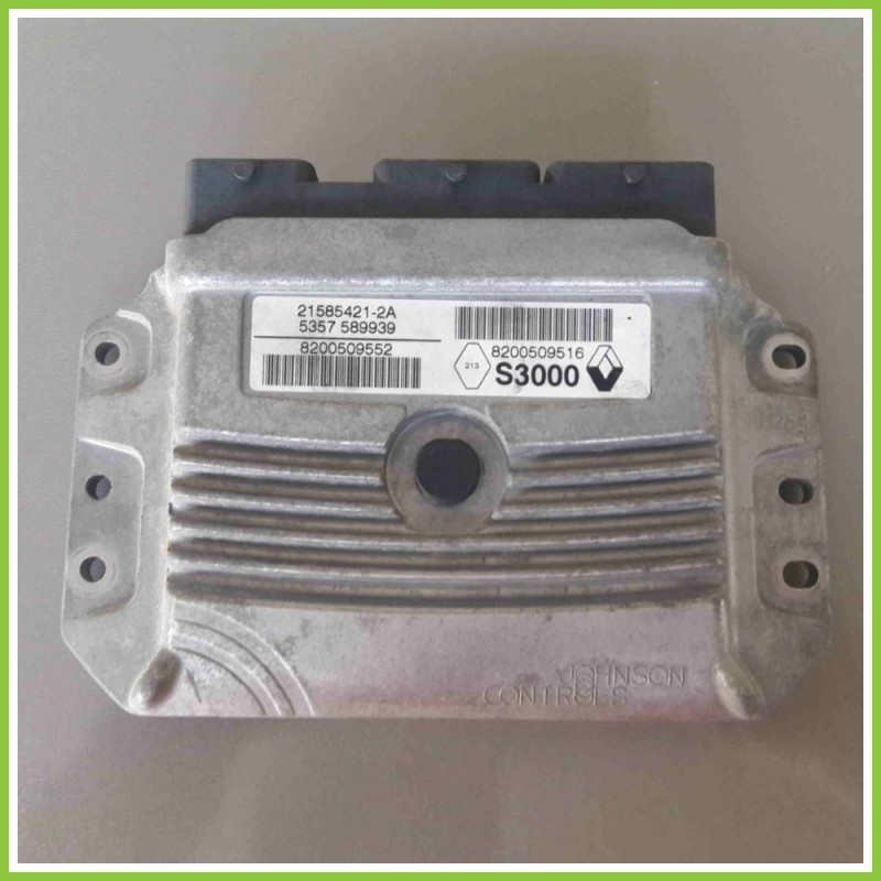 Centralina Motore Iniezione ECU JOHNSON CONTROLS 21585421-2A RENAULT MEGANE 2a Serie 8200509516 K4MC8